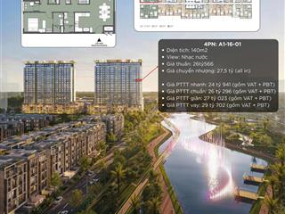 Cần bán căn hộ 4pn siêu đẹp ôm trọn nhạc nước giá chỉ 27.5 tỷ sdt 0939 139 ***