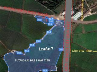 Giá tốt cho 1.74ha có 92m mặt tiền đường nhựa lộ 8m đất trồng cây hàng năm, dân cư có sẵn!