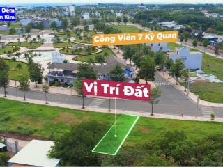 Lô đất đối diện công viên 7 kỳ quan cát tường phú hưng  hai mặt tiền trước sau  giá chỉ 1,172 tỷ