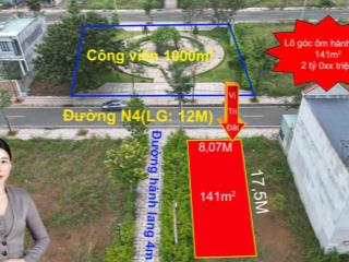 Lô góc 8m ôm hành lang công viên cát tường phú hưng chỉ 2 tỷ hơn