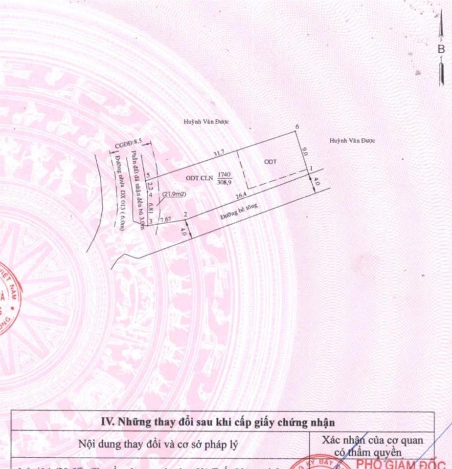 Bán gấp lô góc 2 mặt tiền đx013 phú mỹ, thủ dầu một vị trí đẹp, lô góc 2 mặt tiền đường