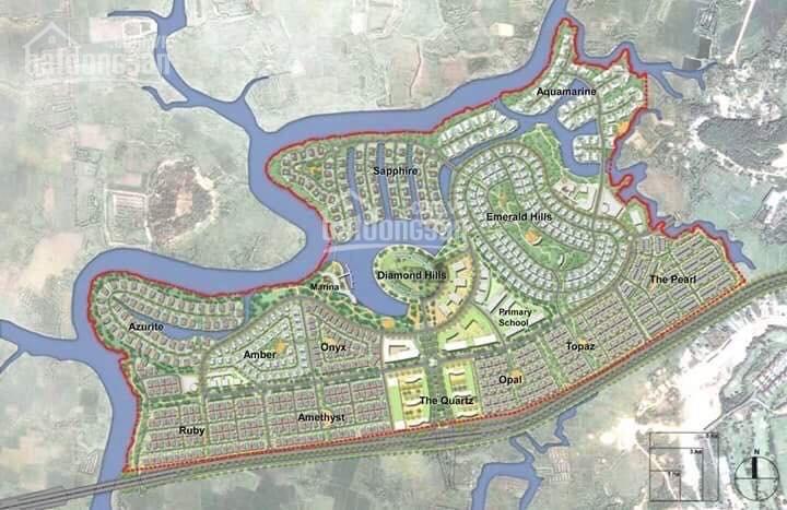 Đất dự án paradise riverside đối diện sân golf long thành, liền kề aqua city, phước tân, biên hòa