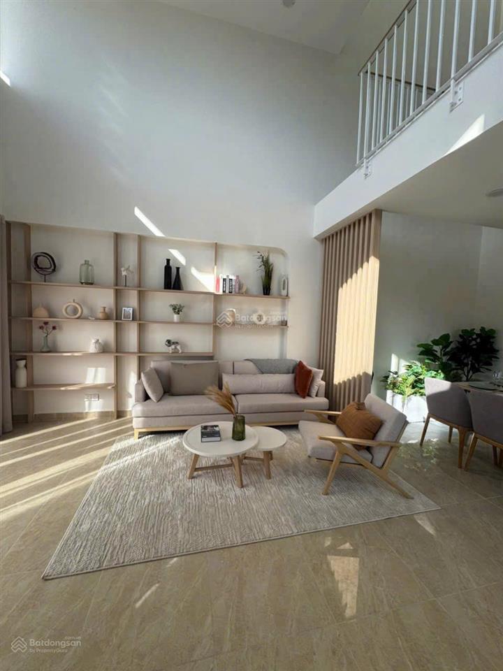 Bán nhà ở xã hội k home new city, 1 trệt 1 lửng 1 lầu, nội thất đầy đủ, phường hòa phú, thủ dầu một