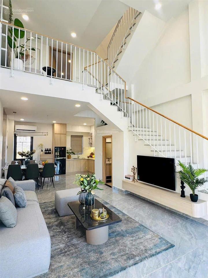 Bán nhà ở xã hội k home new city, 1 trệt 1 lửng 1 lầu, nội thất đầy đủ, phường hòa phú, thủ dầu một