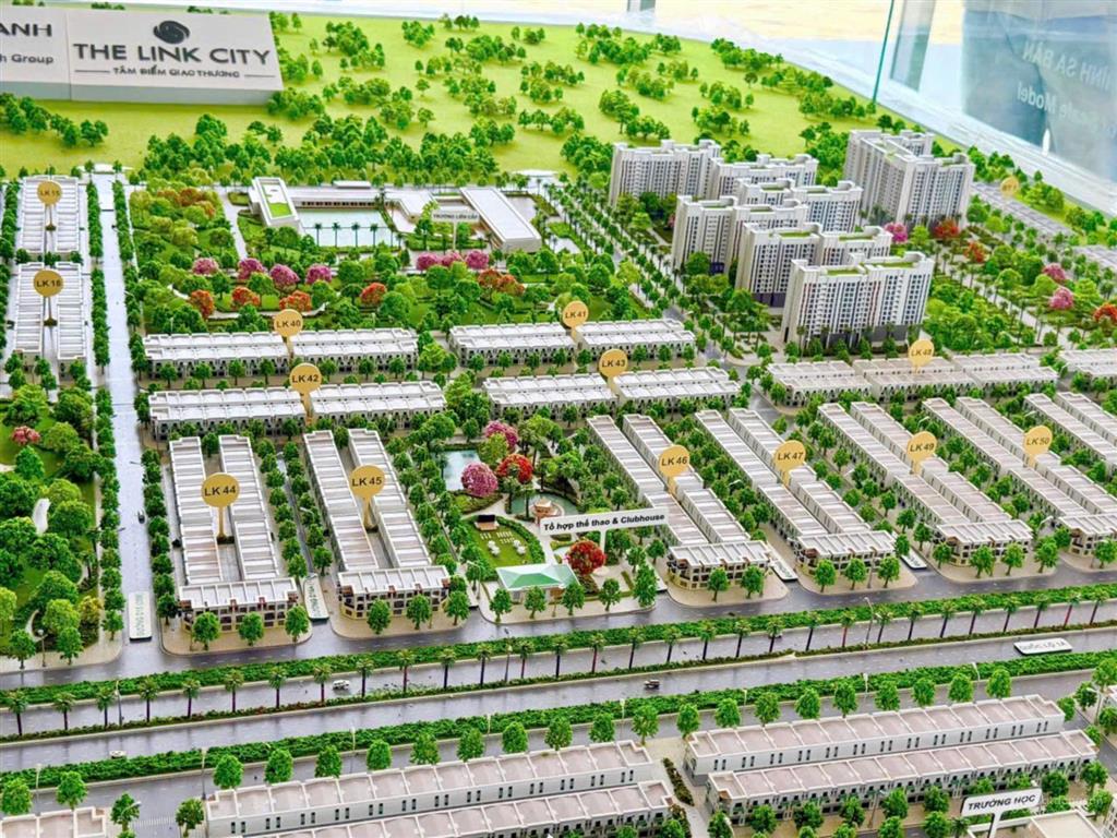 Đất nền, nhà phố khu đô thị the link city  mặt tiền ql1a, ql20  trung tâm dầu dây  đồng nai