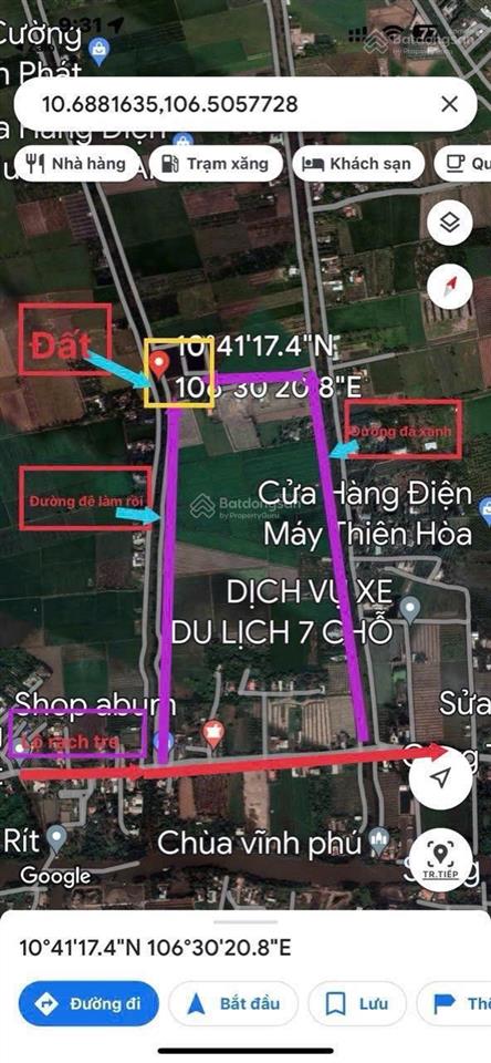 Cần bán 1ha (hơn 10.000m2) đất nông nghiệp ở xã tân bửu, huyện bến lức tỉnh long an cũ