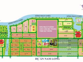 Cần bán nền đất nam long 90m2 đường 16m, hướng đông nam, vị trí đẹp sổ cá nhân chính chủ.