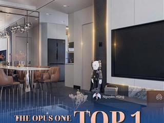 The opus one mua trực tiếp cđt 2pn 2wc 80m2 bàn giao full nội thất liền tường