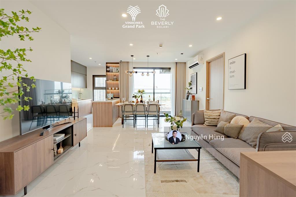 View sông cực đỉnh 3pn the beverly solari vinhomes grand chiết khấu ngay 23,8% + 300 triệu gói nt