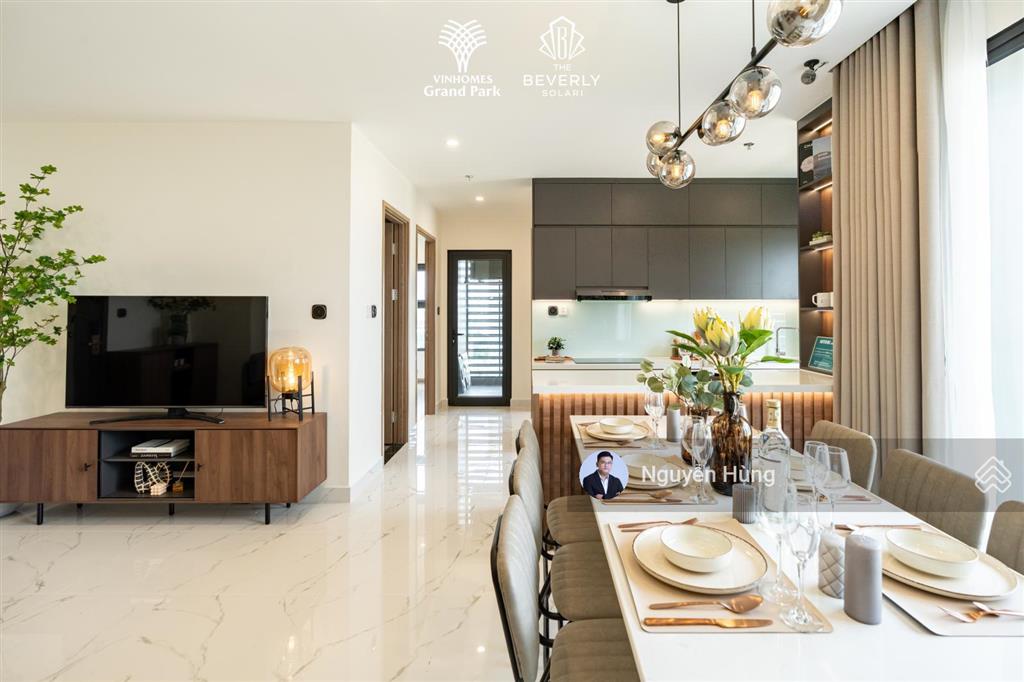 View sông cực đỉnh 3pn the beverly solari vinhomes grand chiết khấu ngay 23,8% + 300 triệu gói nt