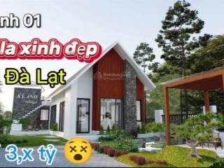 3tỷ hơn có ngay vila ven đà lạt full nội thất , sân vườn view săn mây tại gia