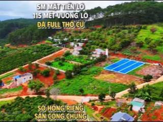 680 có 115m2 full thổ ngay nacasoo hill & hoa trong rừng, lcách ranh đà lạt chỉ 2km