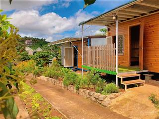 Sốc chỉ 2.8 tỷ 1100m2, kèm 4 căn homestay đang kinh doanh với dòng tiền 12 triệu /tháng