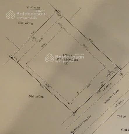 Cần sang nhượng nhà xưởng mặt tiền đường tây thạnh kcn tân bình dt 7312m2
