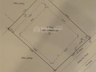 Cần sang nhượng nhà xưởng mặt tiền đường tây thạnh  kcn tân bình dt 7312m2