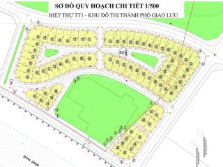 Cho thuê biệt thự 2 mặt tiền dự án thành phố giao lưu, 36.5 triệu/th, 203m2, giá hợp lý