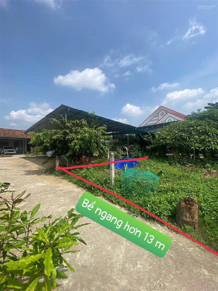 Bán đất 113.4m2, ngang 13 m, đường 4 m, xã diên an, cách đường võ nguyên giáp, và đường bà đề, 100m
