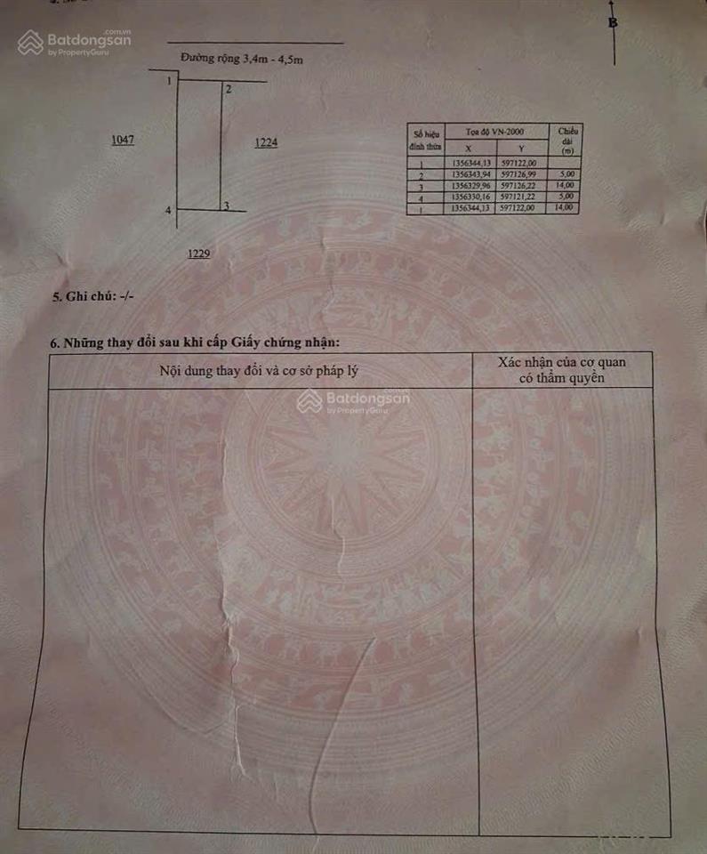 Bán đất (70m2, ngang 5m)  vĩnh thạnh  giá 1.68 tỷ, cách chợ ga 600m, gần đường phú trung 100m