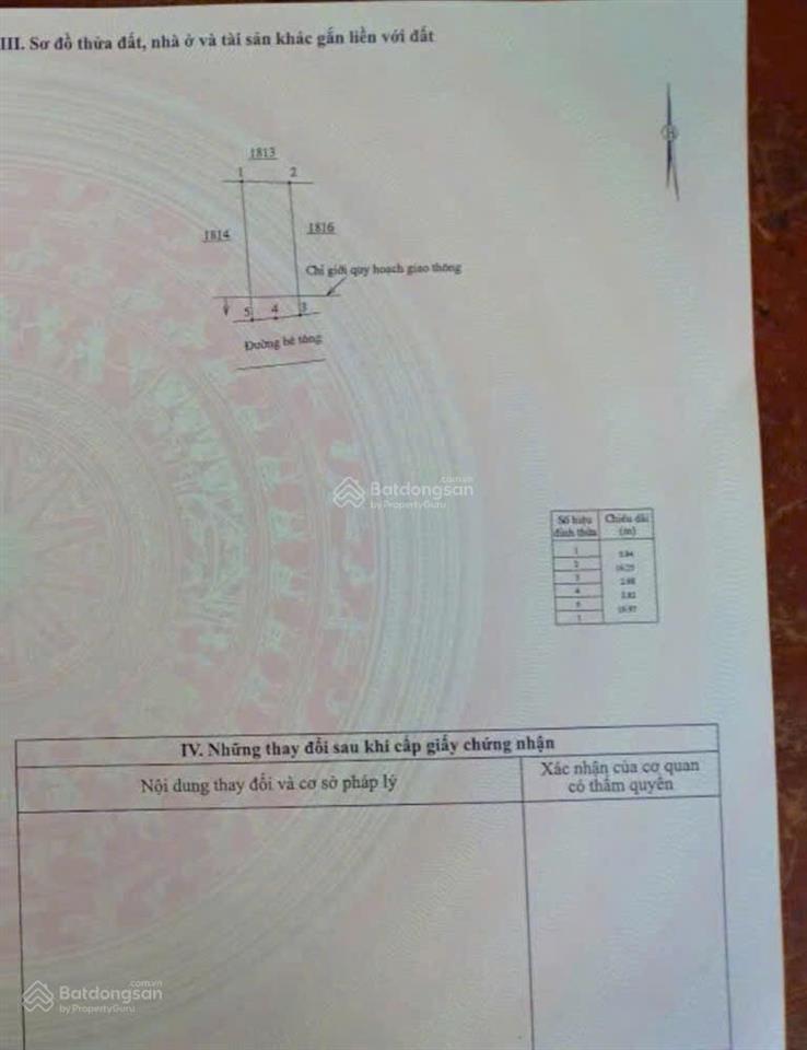 Bán đất (96.6 m2, ngang 5m) diên thạnh  cách ql1a chỉ 100m. gần đường võ nguyên giáp. giá 1.45 tỷ