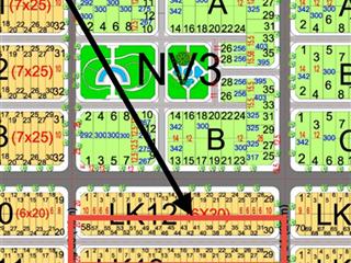 Lô đất đẹp hud nhóm 4, lk12, sau lưng 26m, giá tốt 1,9 tỷ