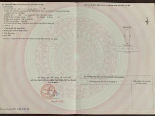 Bán lô đất đường CỔ MÂN MAI 2 - Hòa Xuân - Đà Nẵng. Hướng Nam giá 3ty9 LH 0942992361