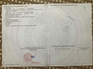 Bán lô đất trống đường phan triêm  gần chợ hòa xuân, dt 90m2 giá 5ty2  0942 992 ***
