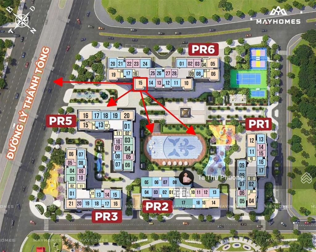 Siêu phẩm 3pn tòa pr6 trục 15 view bể bơi, giá tốt, ký hdmb cđt. 0928 508 ***
