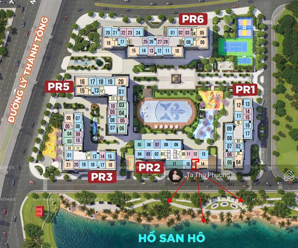 Bán căn studio 28.6m2 tòa paris giá 1.970 tỷ = hđmb, view hồ san hô, tầng thấp.  0928 508 ***
