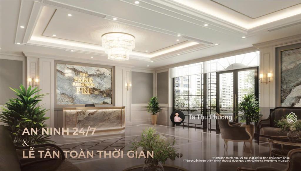 Rẻ nhất! 3.190 tỷ ch 1pn dt 43m2, tòa paris tầng trung, view nội khu, tiến độ dãn.  0928 508 ***