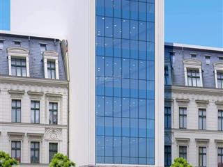 Bán toà văn phòng 2 thoáng mặt phố hoàng văn thái  nguyễn ngọc nại, 105m2 x 9t. mt 6m. 59 tỷ.