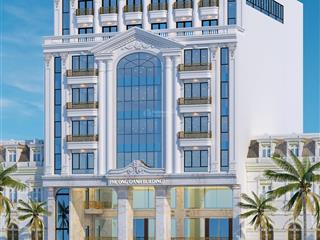 Bán toà văn phòng đường nguyễn hoàngdương khuê, 250m2 x 10t. mt 18m. 140 tỷ, dt cho thuê 300tr/th