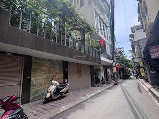 Bán nhà phố nguyễn khang  hoa bằng, 230m2 x6t. mt 9.5m. 58.5 tỷ, ô tô tránh, thang máy, kinh doanh