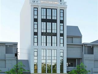 Bán toà văn phòng 2 thoáng mặt phố hoàng quốc việt  phùng chí kiên, 260m2 x 9t. mt 10.5m. 130 tỷ.