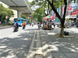 Bán nhà 2 mặt tiền mặt đường cầu giấy  xuân thuỷ, 110m2 x mt 25m. 59 tỷ.