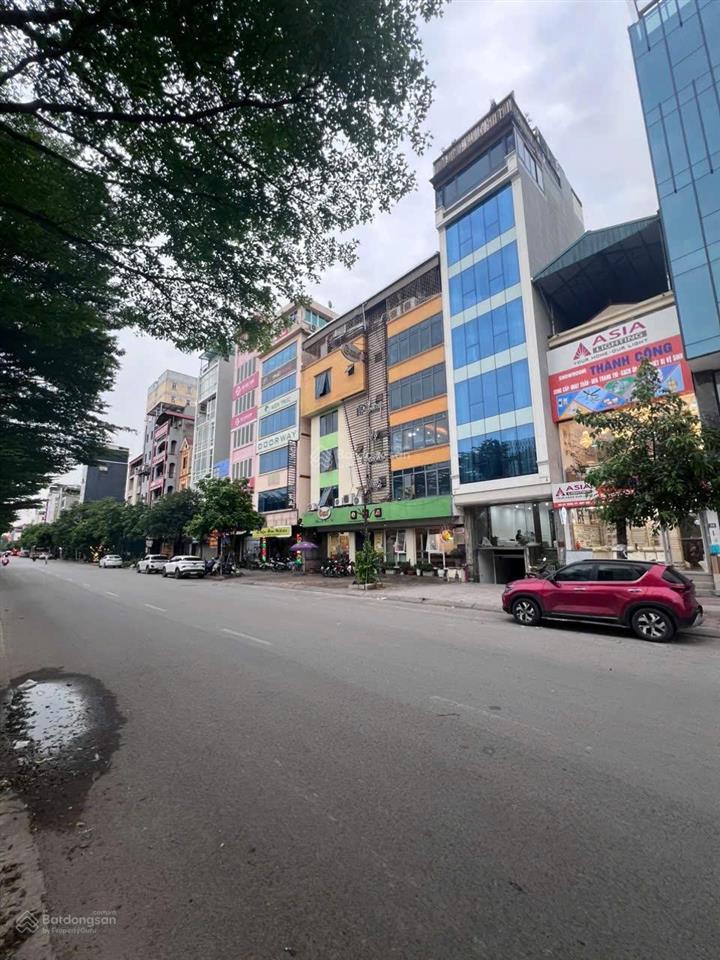 Bán toà văn phòng 2 thoáng mặt phố hồ tùng mậu  trần vỹ, 130m2 x 10t. mt 8m. 89.8 tỷ.