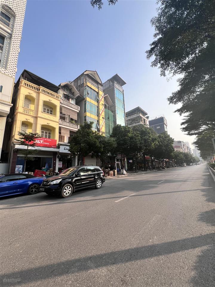 Bán toà văn phòng 2 thoáng mặt phố hồ tùng mậu  trần vỹ, 130m2 x 10t. mt 8m. 89.8 tỷ.