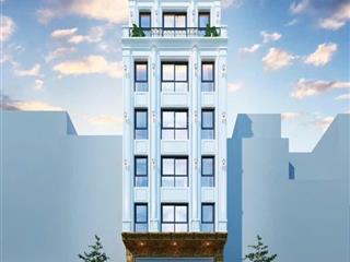 Bán tòa apartment phố nguyễn khang  cầu giấy, 160m2 x 9t. mt ~7m. 52 tỷ, ô tô tránh, dt ~ 250tr/th