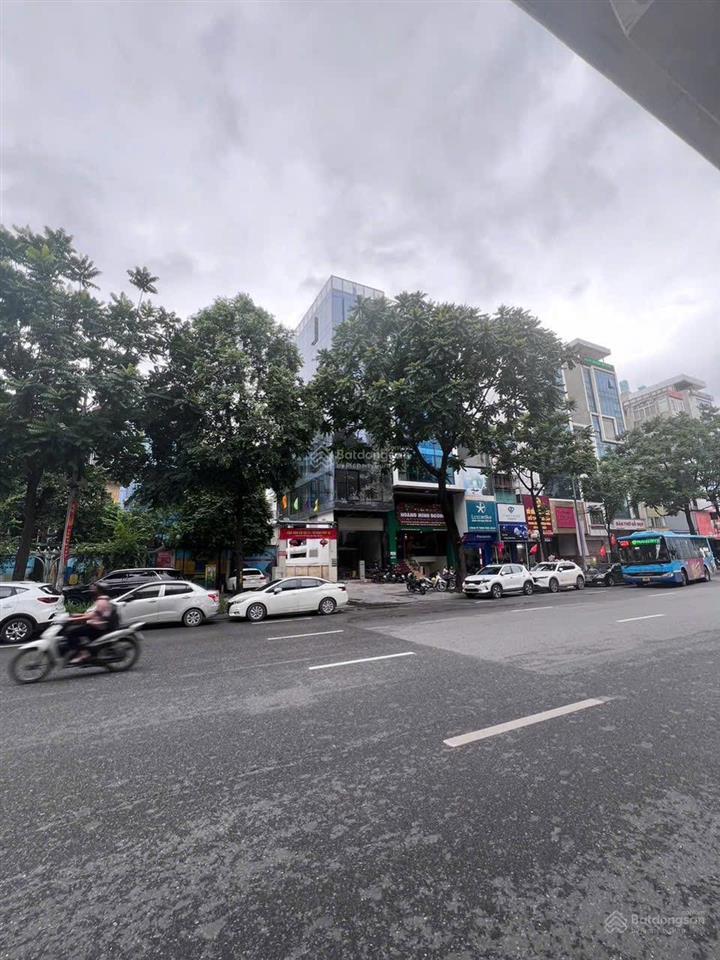 Bán toà văn phòng 3 mặt tiền mặt phố khuất duy tiến  thanh xuân, 115m2 x 9t. mt 25m. 86 tỷ