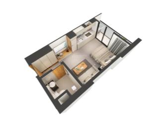 Chính chủ bán căn hộ studio tòa thương mại elite bắc giang