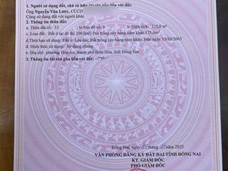 Bán lô đất view sông đồng nai có nhà cấp 4