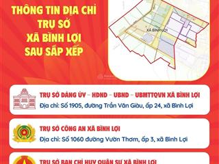 Bán đất mặt tiền trần văn giàu! giá 78 tỷ!