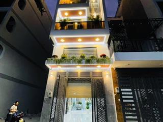 Nhà phố cao cấp mới ở ngay 107m2 ( 4.5 x23 ) 6 tầng gần đại học giao thông tân chánh hiệp xe tải