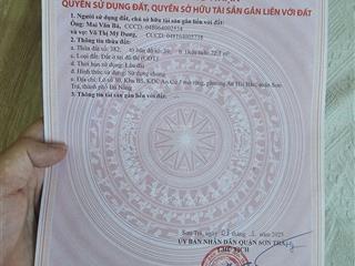 Bán lô đất mt chính hữu, dt 73m2, ngang 5m sát loseby vị trí đẹp