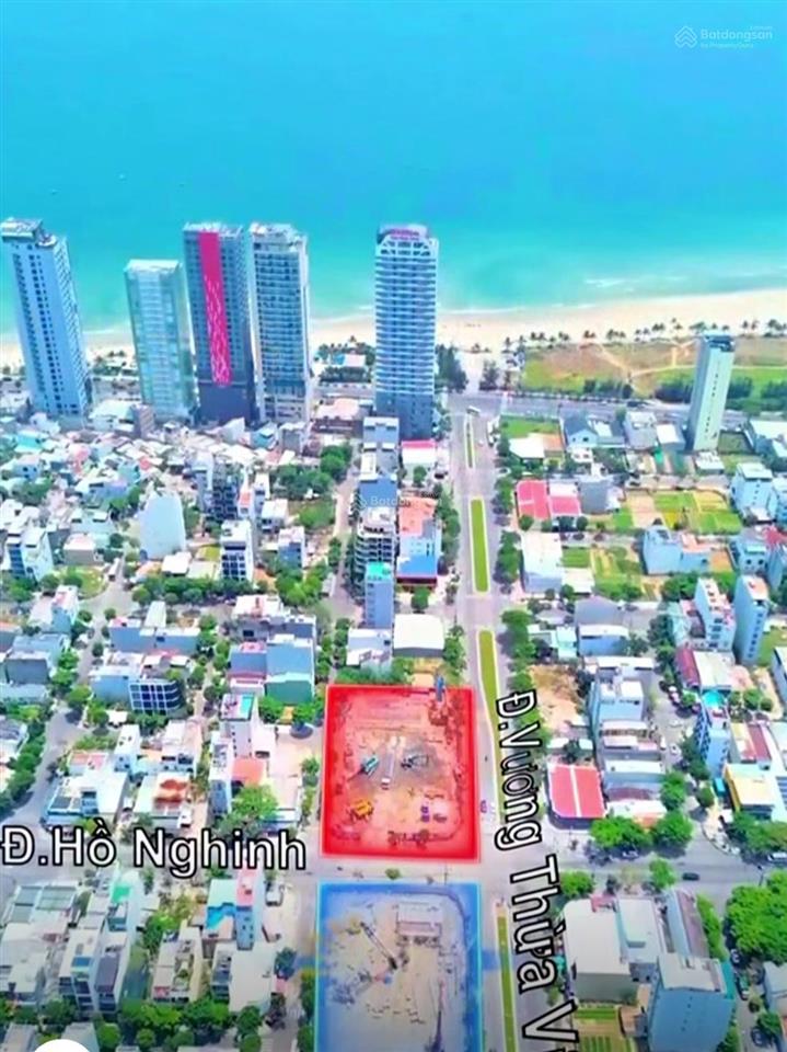 Bán đất mt trương quyền dt 75m2 ngang 5m đường 7m5 sát biển