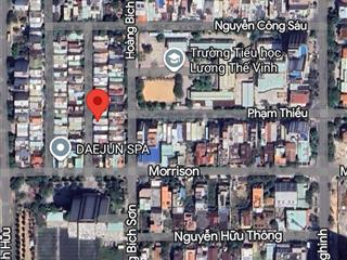 Bán cặp đất mt an cư 4 sát morison biển mỹ khê