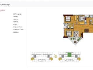 Tecco skyville bán căn 3pn 113m2 giá tốt0961 745 ***