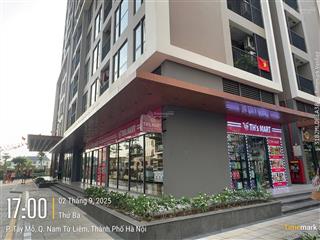 Bán shophouse giá tốt tại the canopy residences, 82.5m2, tây mỗ, nam từ liêm, hà nội