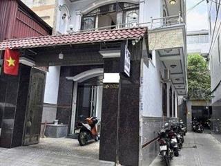 Hẻm 6m Gò Dầu cách MT 5m, 111 m2 nở hậu 7m, 4 tầng 8PN, dòng tiền 22tr/tháng 