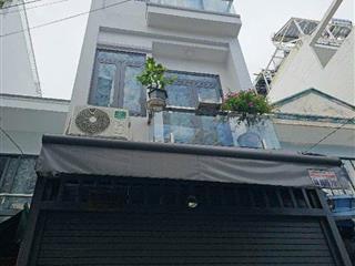 Hẻm 4m Nguyễn Hữu Tiến, Nhà đẹp 40m2, 4 Tầng BTCT, 4PN,  Chỉ 5.7 tỷ, Ở ngay