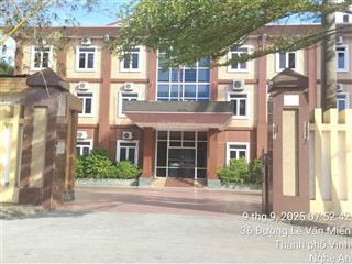 Bán trụ sở làm việc tại đường lê văn miến vinh, nghệ an
